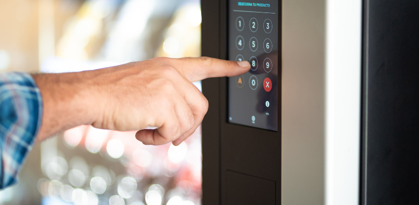 PDS vending machine interface